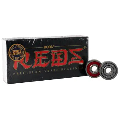 Bones Reds Bearings - 8mm (Pack of 8)