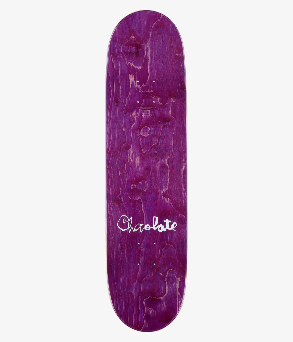 Chocolate Herrera World Is Yours 8.375" Skateboard Deck (blue)