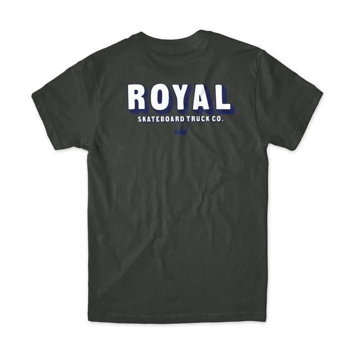 ROYAL TRUCKS INDUSTRIAL POCKET TEE - Black