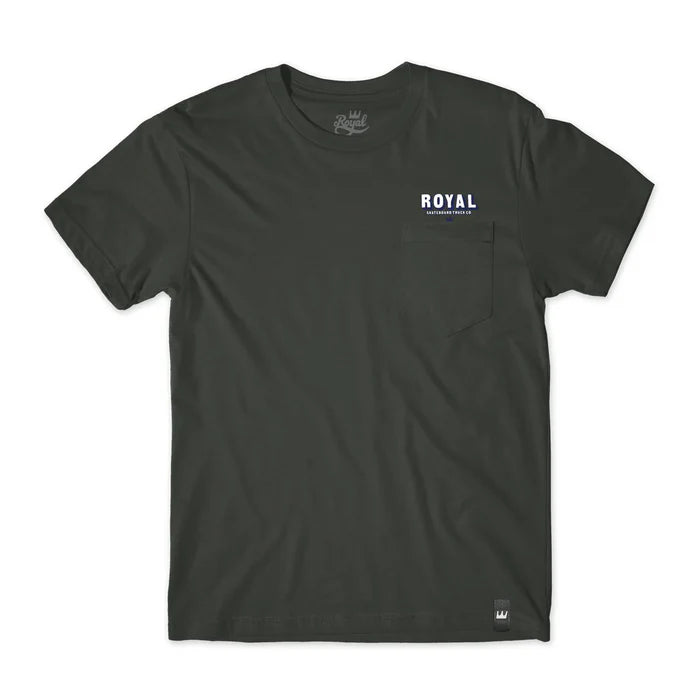 ROYAL TRUCKS INDUSTRIAL POCKET TEE - Black