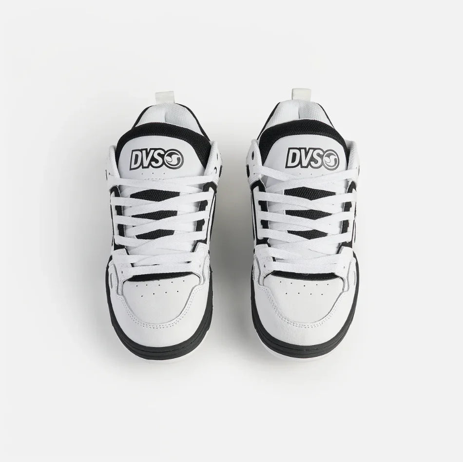 DVS Comanche Skate Shoes White Black