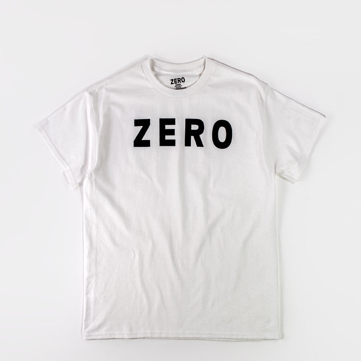 Zero Army T-shirt - White/Black