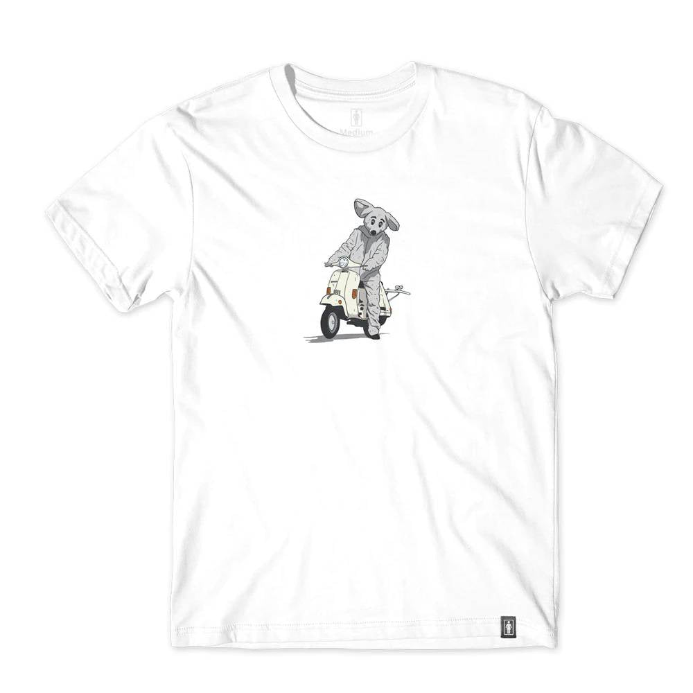 Girl Skateboards Mouse Skate T-Shirt - White
