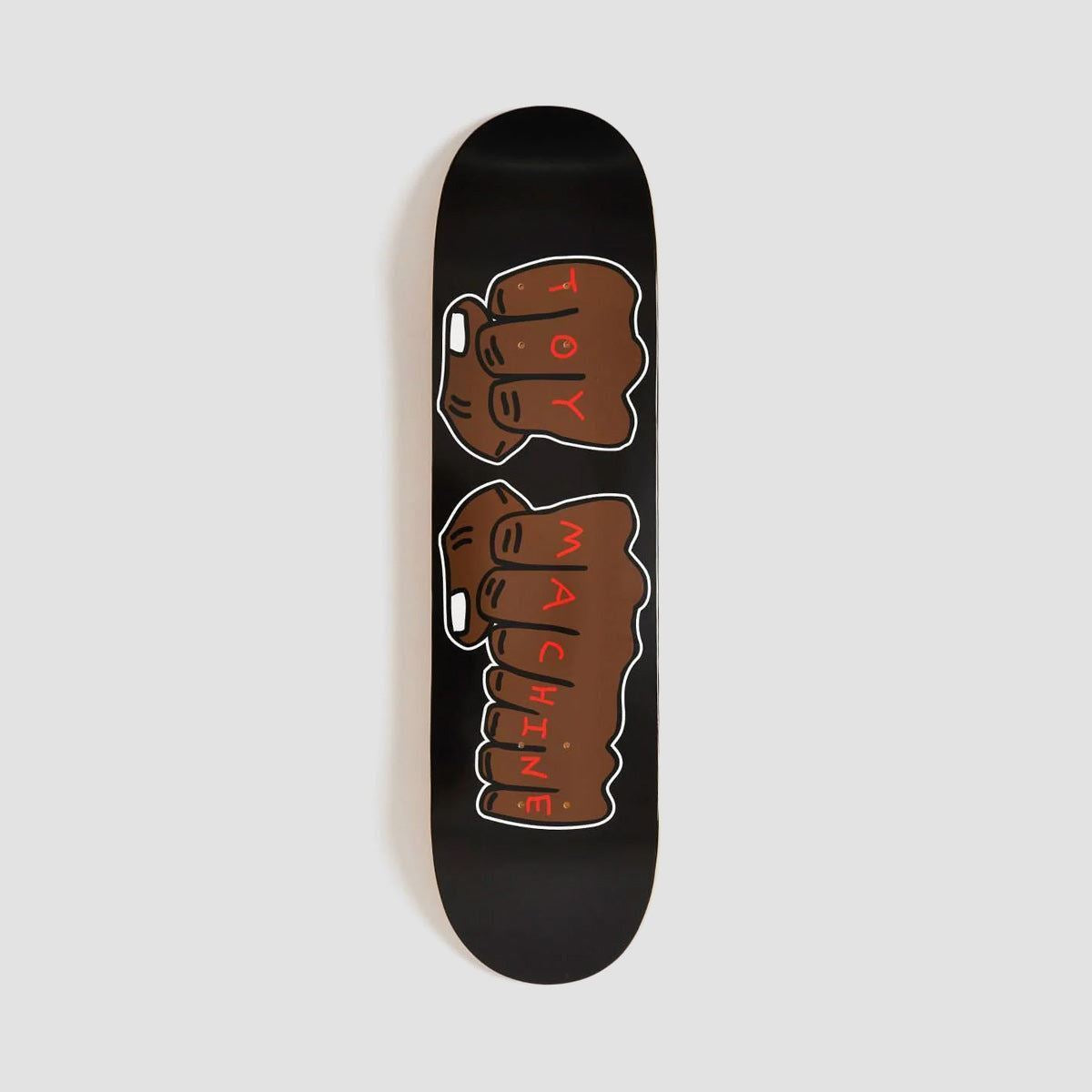 TOY MACHINE NEW FISTS SKATEBOARD DECK 001 - 8.25"