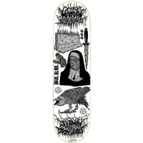 HEROIN SKATEBOARDS - LIFE (DEERMAN) DECK - 9.25