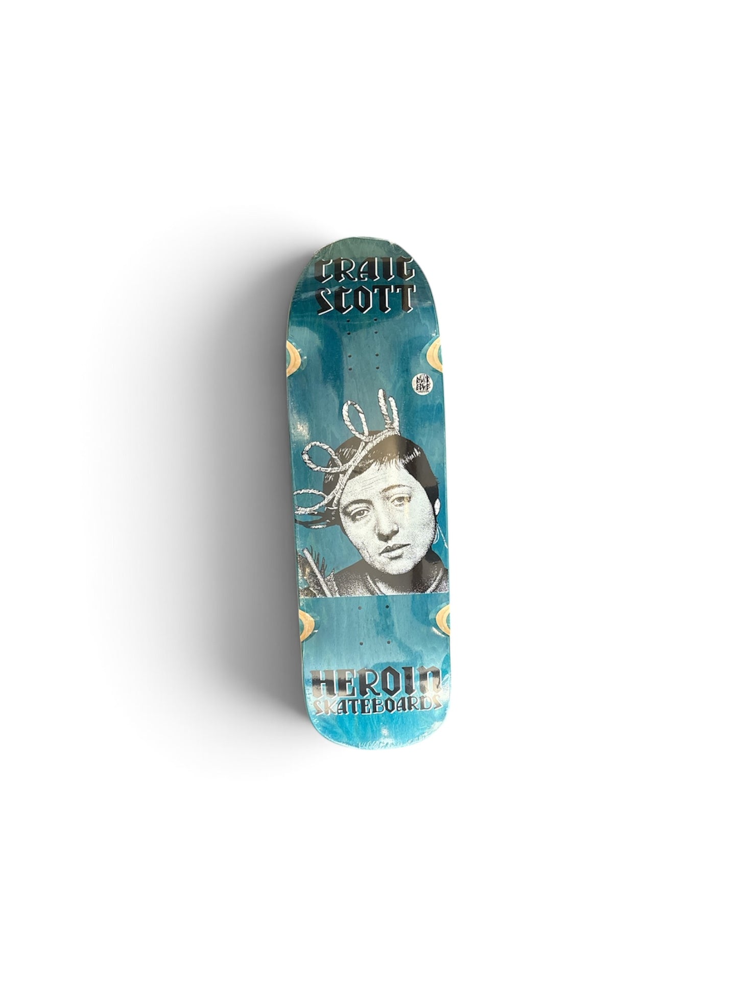 Heroin Craig Questions Scott Joan Skateboard Deck 9.5"