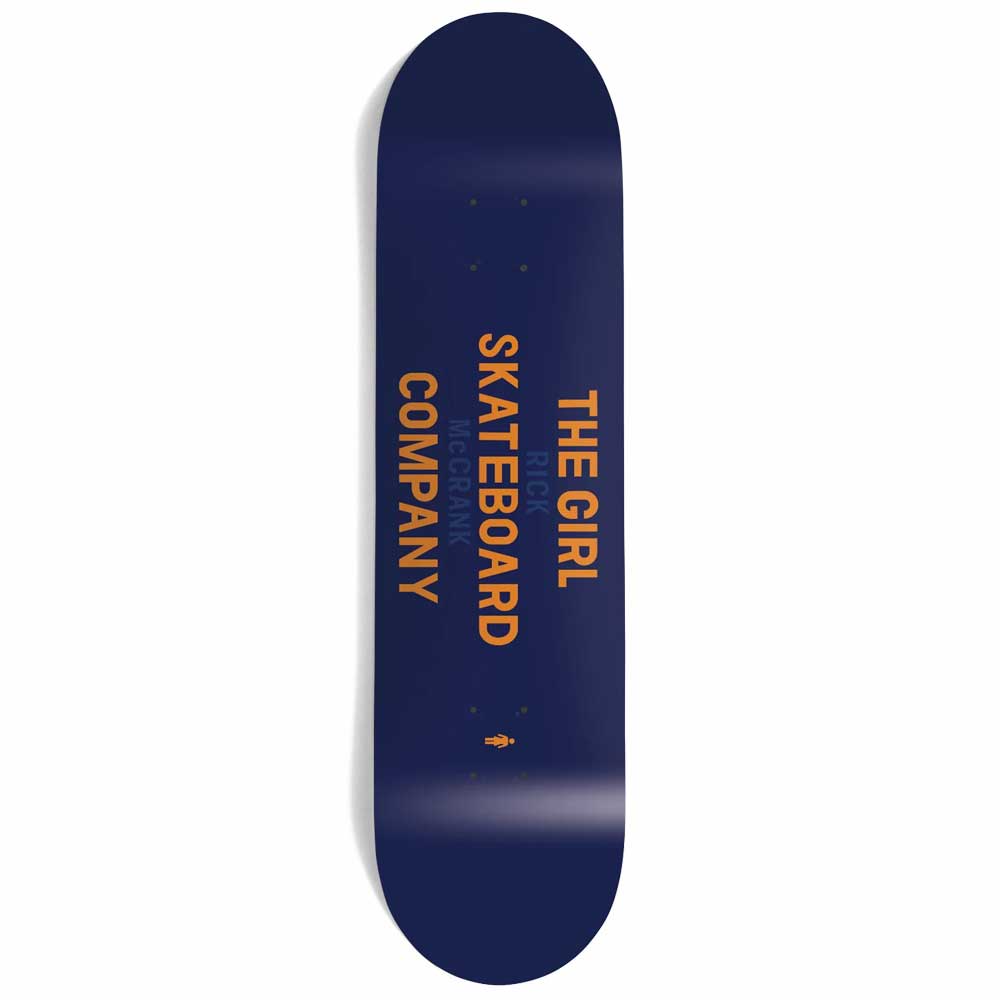 Girl Skateboard Deck Sans Rick McCrank 8.5" Twin