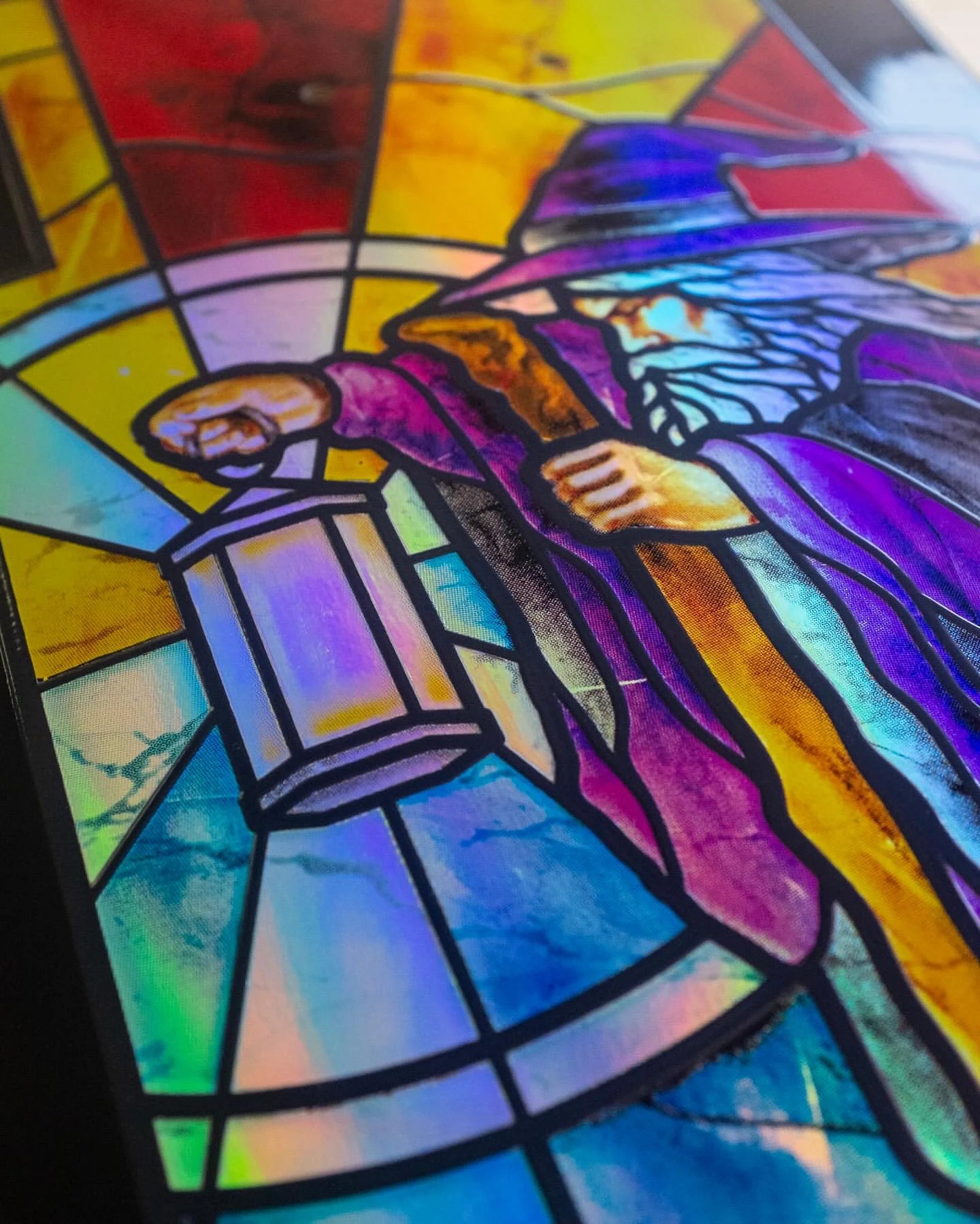 Zero Skateboard Deck Stained Glass Adam Arunski 8.5"