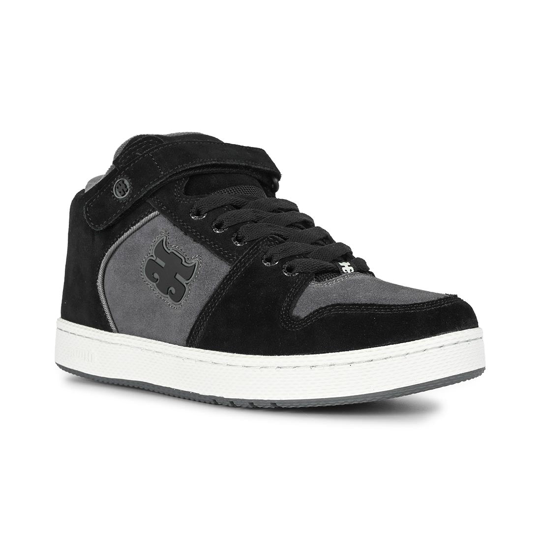 IPATH Grasshopper High-Top Skate Shoes – Black/Grey Suede