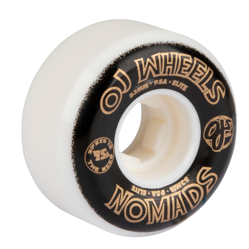 OJ Elite Nomads Skateboard Wheels - 53mm 95a