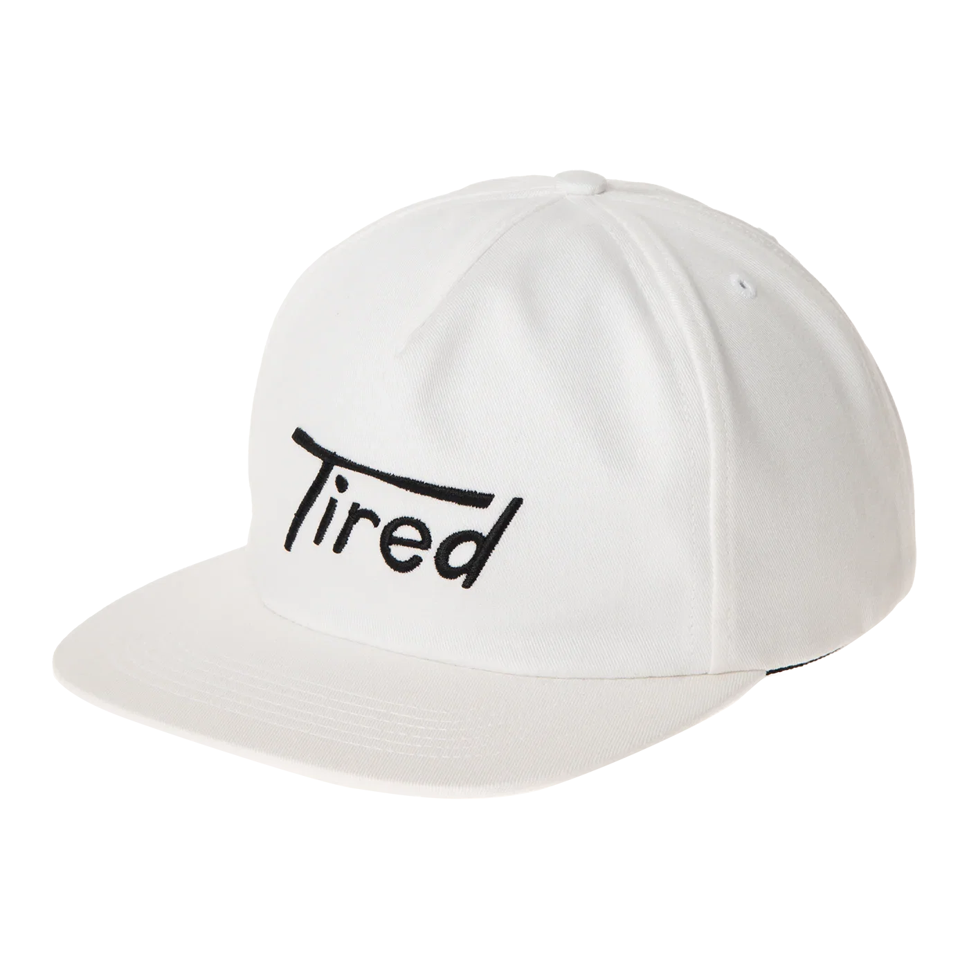 Tired Old Mobil Cap White