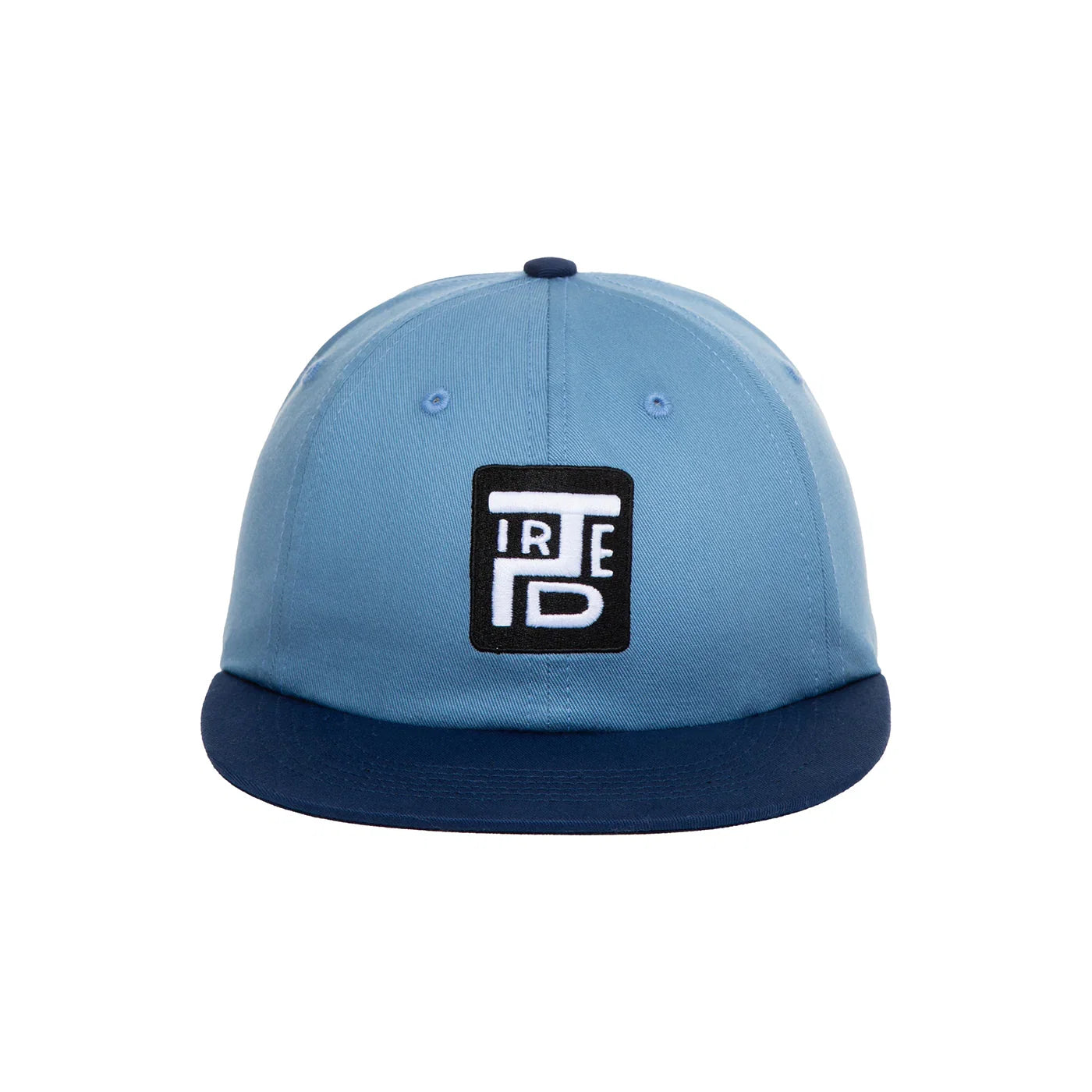 Tired Stamp 2 Tone 6 Panel Cap Blue