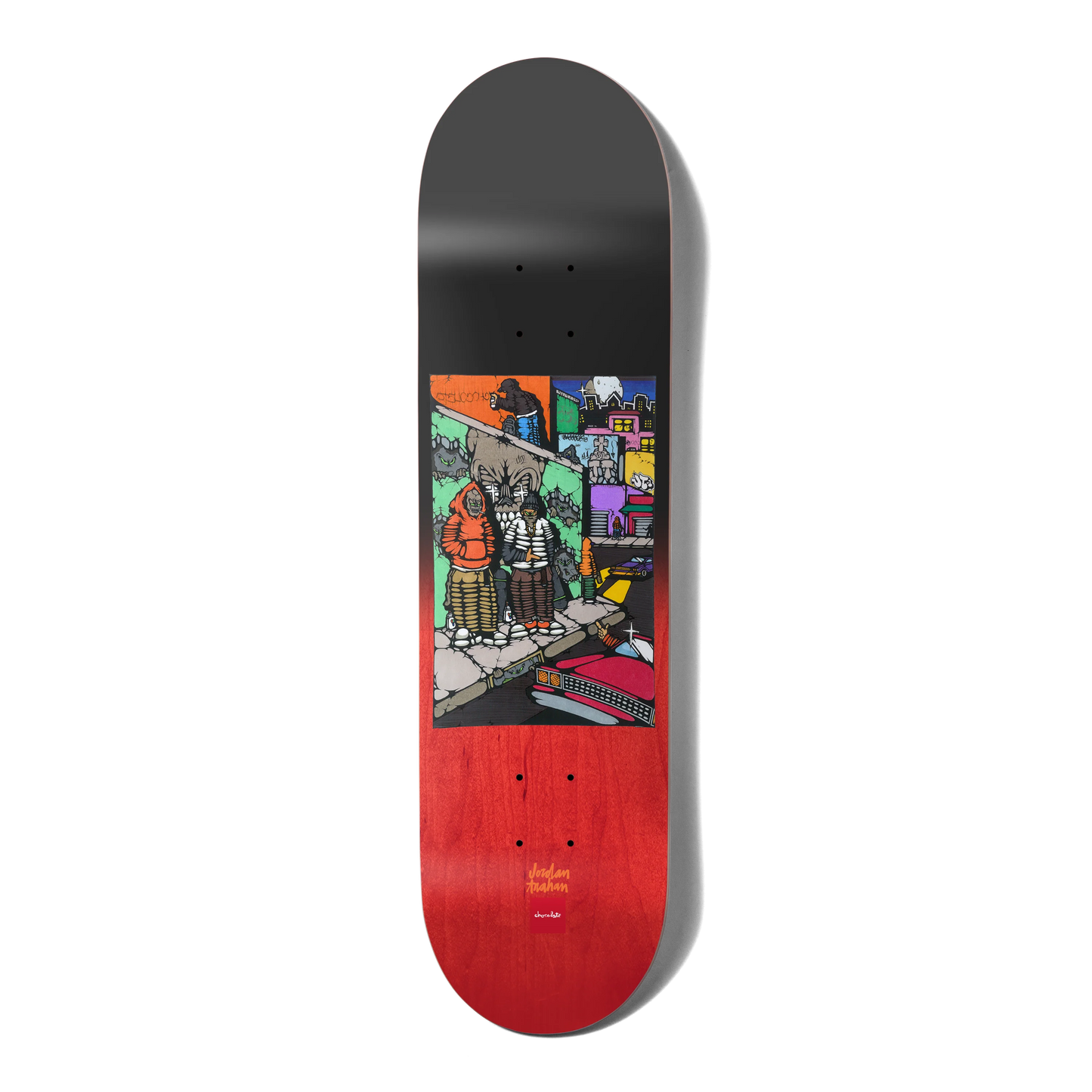 Chocolate Skateboard Deck Fiendin Jordan Trahan 8.25"