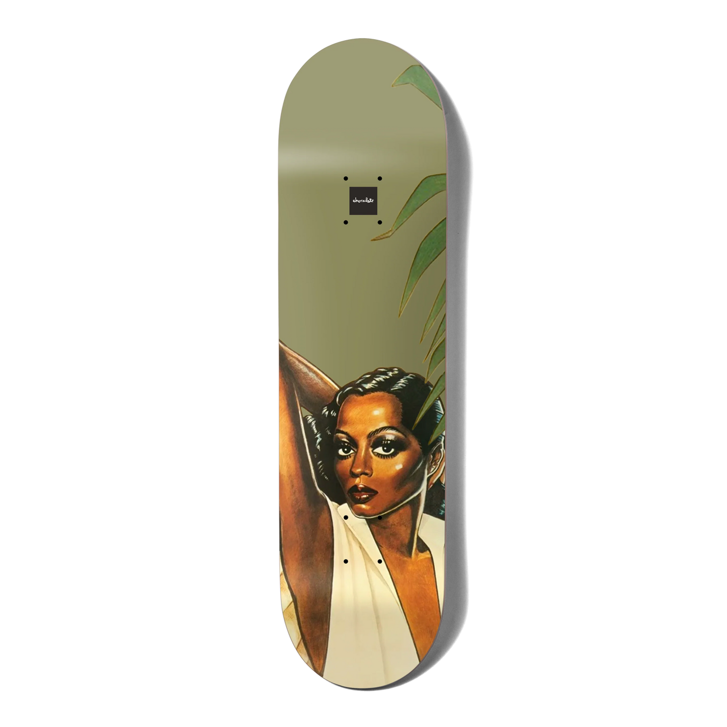 Chocolate Skateboard Deck Queen Carl Aikens 8.5"