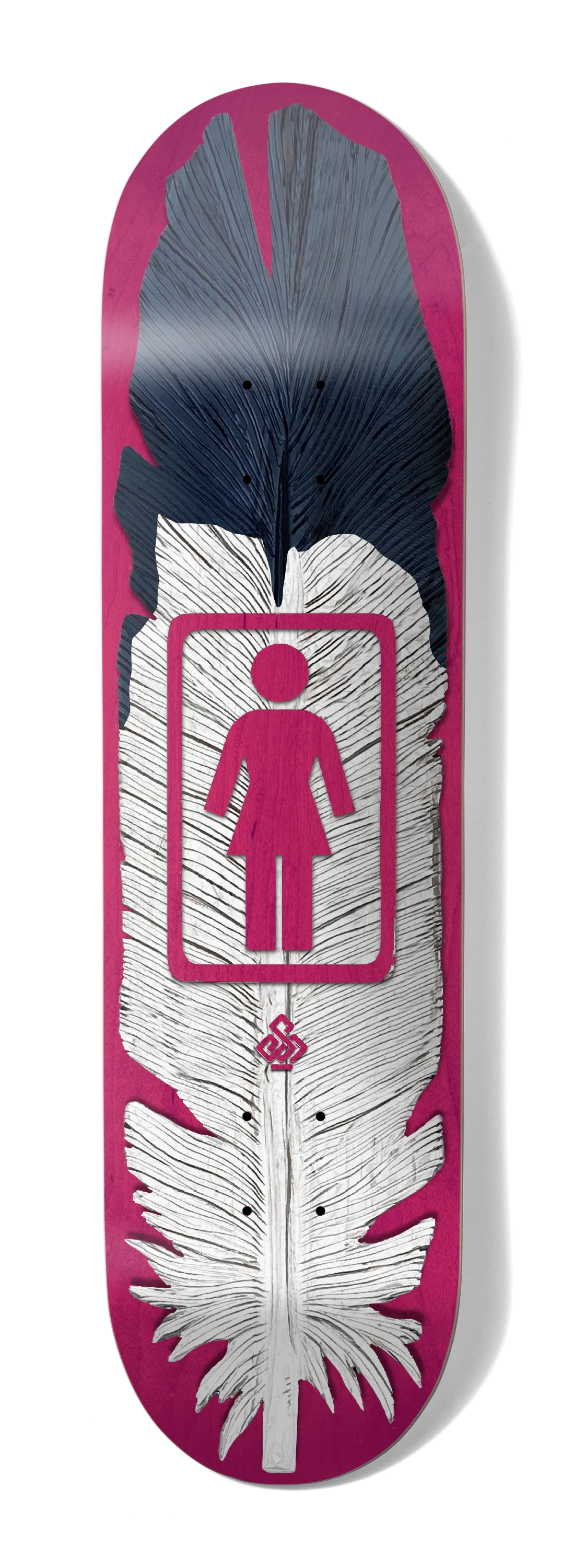 Girl Skateboard Deck Saiz Feather Cory Kennedy 8.5"