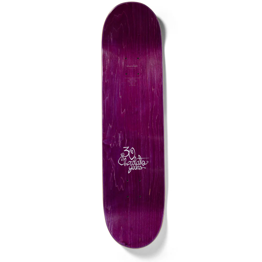 Chocolate Skateboard Deck Then Now Erik Herrera 8.375"