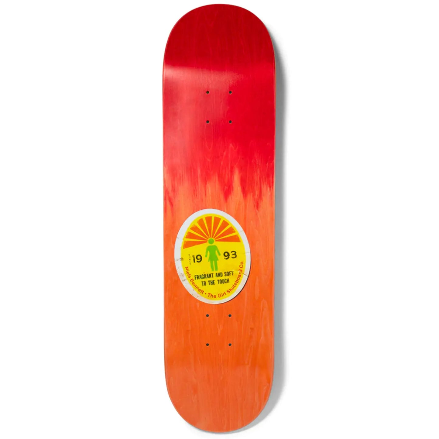 Girl Deck Ripened Niels Bennett 8.25 Inch Orange