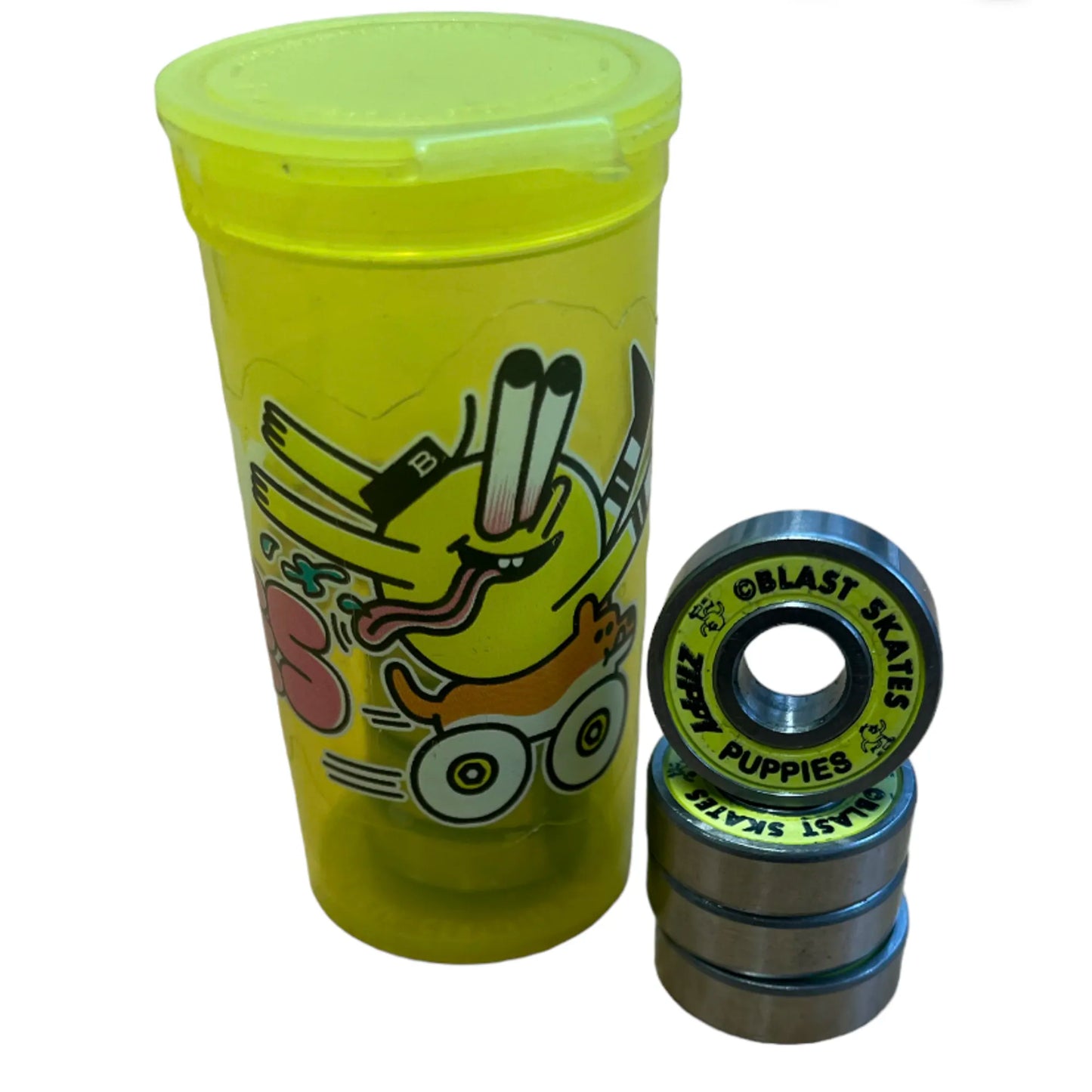 Blast Skates Zippy Puppies Abec-9 Bearings