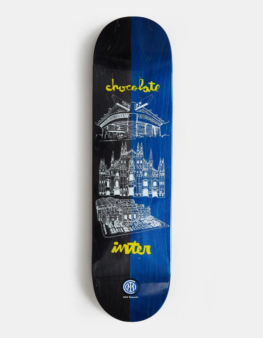 Chocolate Fernandez Inter Milan G052 Skateboard Deck - 8.25"