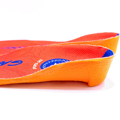 FOOTPRINT GAMECHANGER PRO CUSTOM ORTHOTIC QUANTUM HEEL INFINITY FOAM INSOLES MID CLASSIC ORANGE