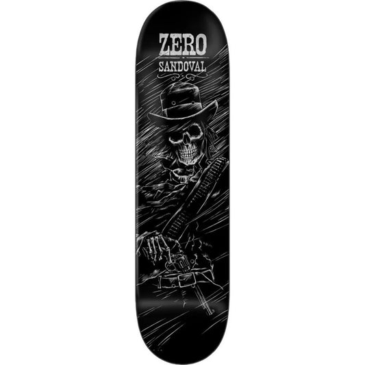 Zero Sandoval Gunslinger 30 Year Skateboard Deck 8.5"