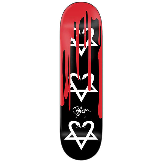 Zero Bam Snake-A-Gram Blood 8.5" Deck