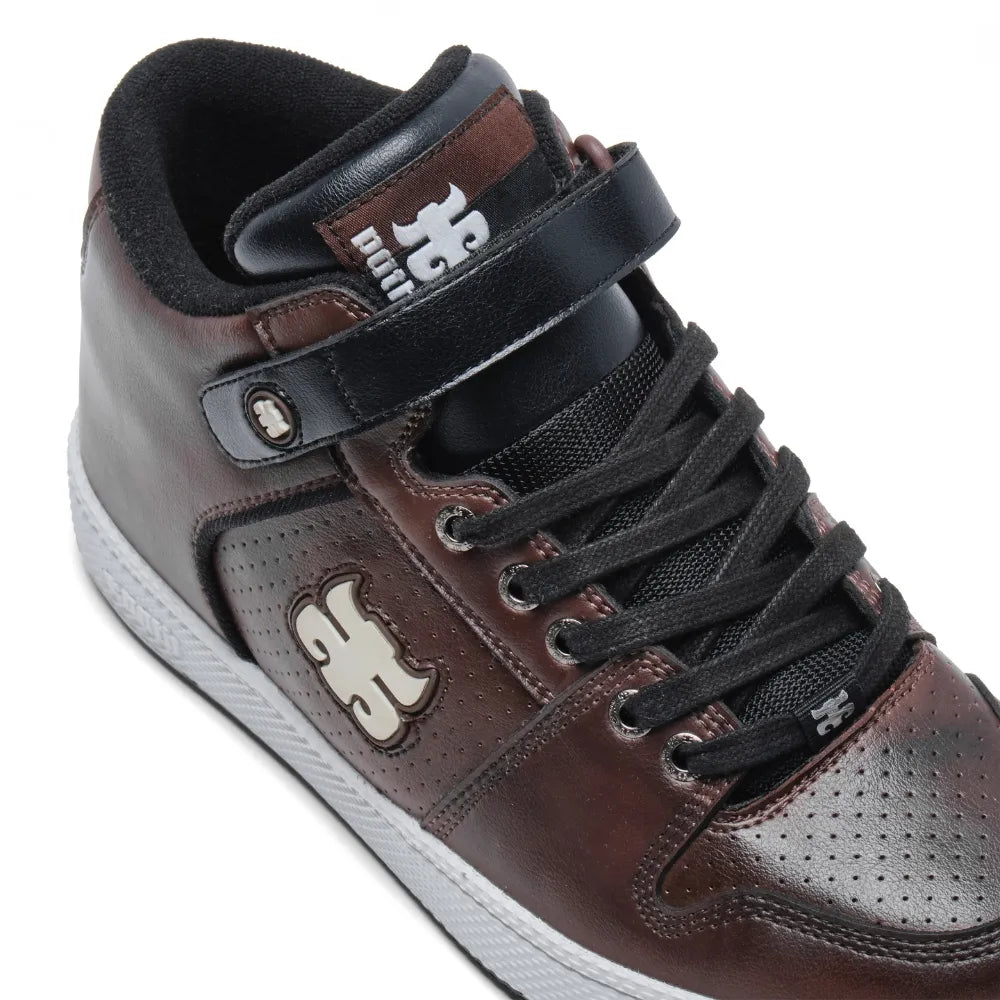 IPATH Grasshopper High-Top Skate Shoes – Brown