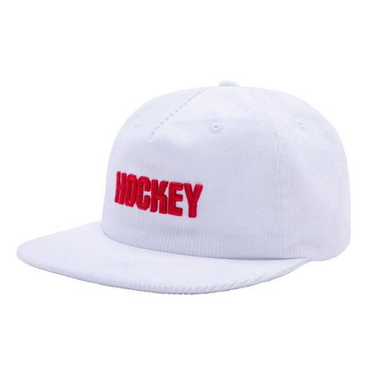 Hockey Five Panel Corduroy Cap