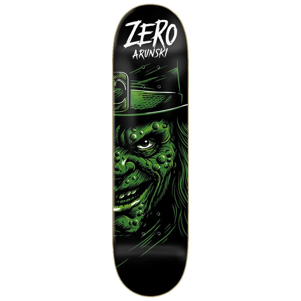 Zero Skateboard Deck Fright Night Leprechaun Adam Arunski 8.5"