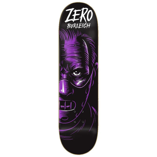 Zero Skateboard Deck Fright Night Hannibal Lecter Brandon Burleigh 8.5"