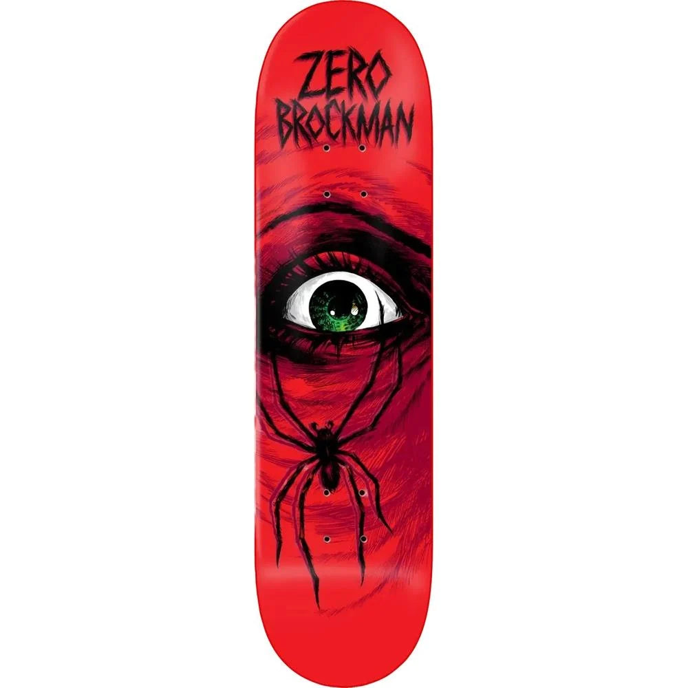 Zero Brockman Wolf Spider 30 Year Skateboard Deck 8.5"