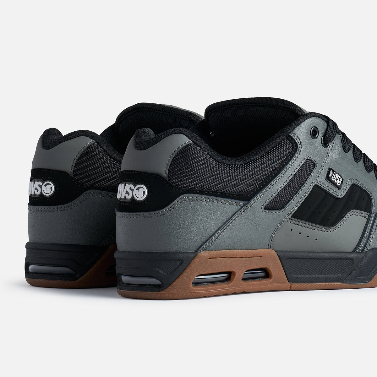 DVS Enduro Heir Skate Shoes – Charcoal/Black/White