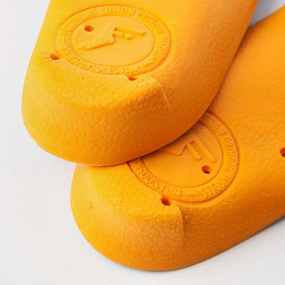 FOOTPRINT GAMECHANGER PRO CUSTOM ORTHOTIC QUANTUM HEEL INFINITY FOAM INSOLES MID CLASSIC ORANGE