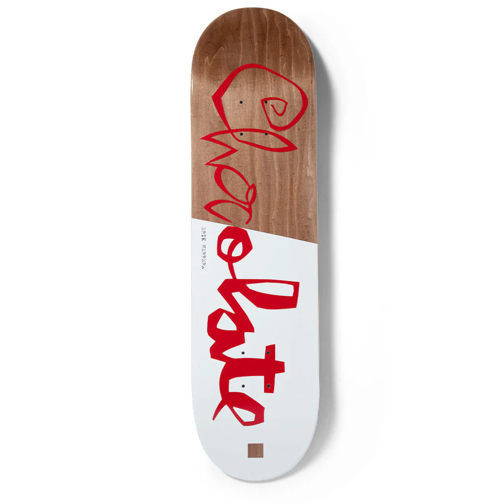 Chocolate Skateboard Deck Then Now Erik Herrera 8.375"