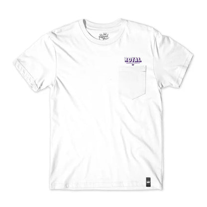 ROYAL TRUCKS INDUSTRIAL POCKET TEE - WHITE