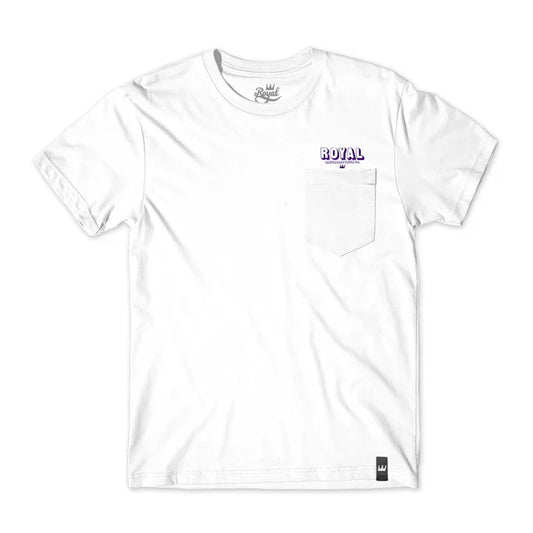 ROYAL TRUCKS INDUSTRIAL POCKET TEE - WHITE