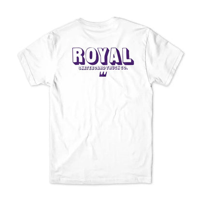 ROYAL TRUCKS INDUSTRIAL POCKET TEE - WHITE