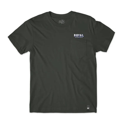 ROYAL TRUCKS INDUSTRIAL POCKET TEE - Black