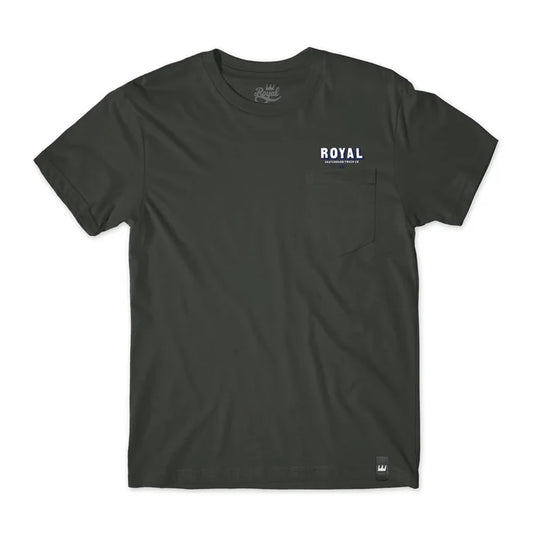 ROYAL TRUCKS INDUSTRIAL POCKET TEE - Black