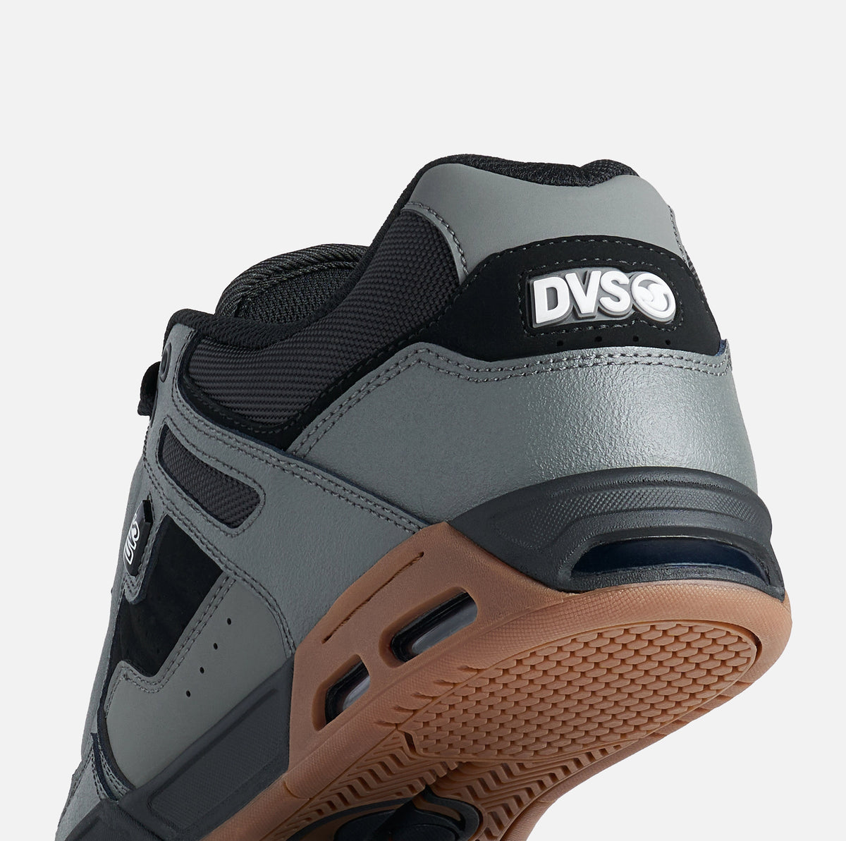 DVS Enduro Heir Skate Shoes – Charcoal/Black/White