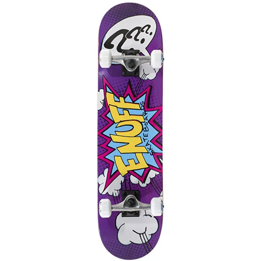 Enuff Pow II Mini Complete Skateboard - Purple - 7.25