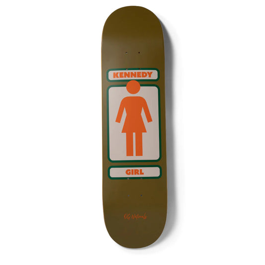 Girl Skateboard Deck OG Naturals Cory Kennedy Twin Tip 8.25"