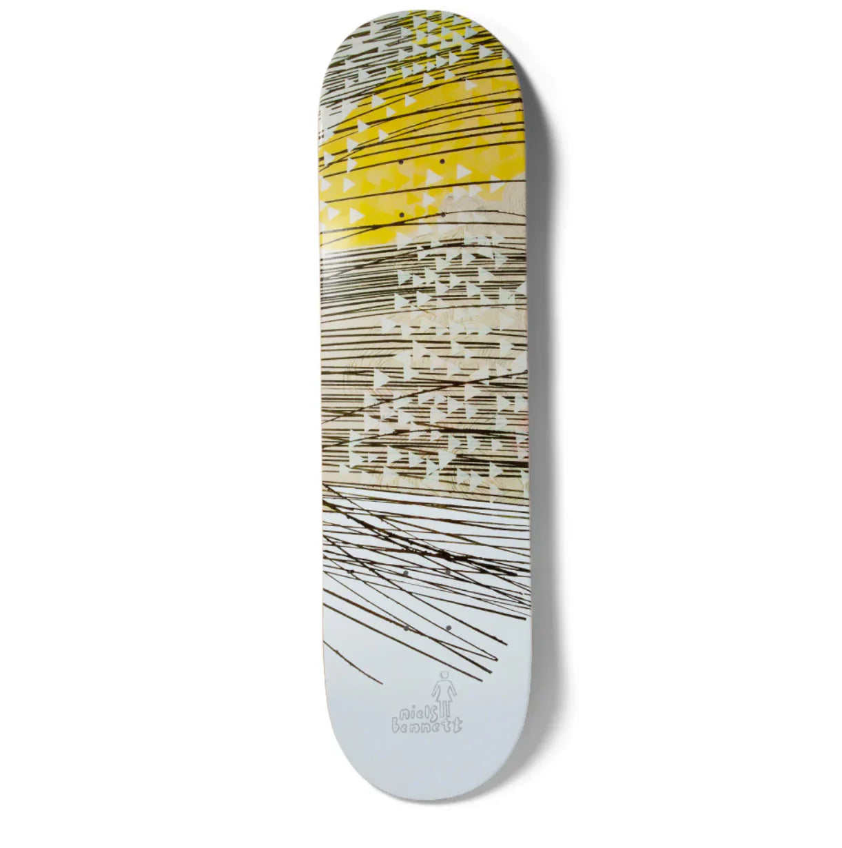 Girl Skateboard Deck The Suzuki Method Niels Bennett 8.25"