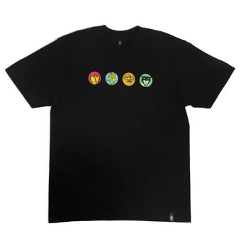 Girl x Modernica x Legend Heads Standard Tshirt Black