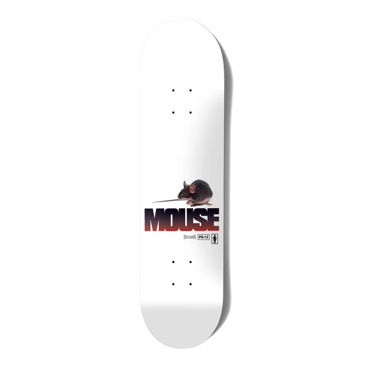 Girl Skateboard Deck Mouse Mike Carroll 8.5"