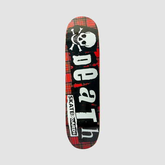 Death Tartan Skateboard Deck 8.5"