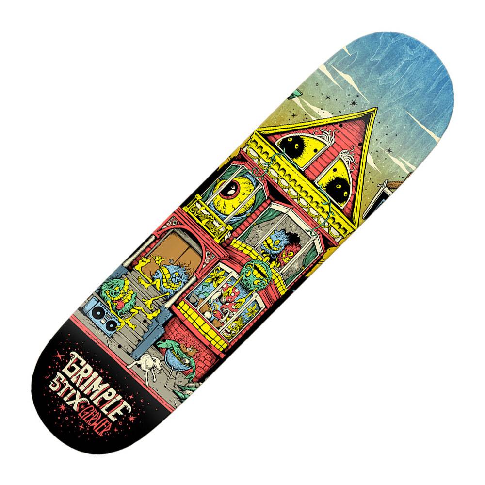 Antihero Skateboards Gerwer Grimple Stix Victorians Skateboard Deck 8.25''