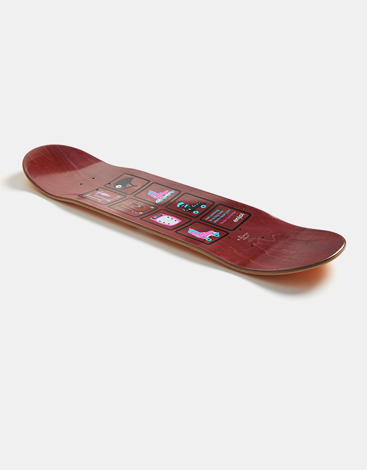 Enjoi Big Box Roller Blades R7 Skateboard Deck - 8.5"
