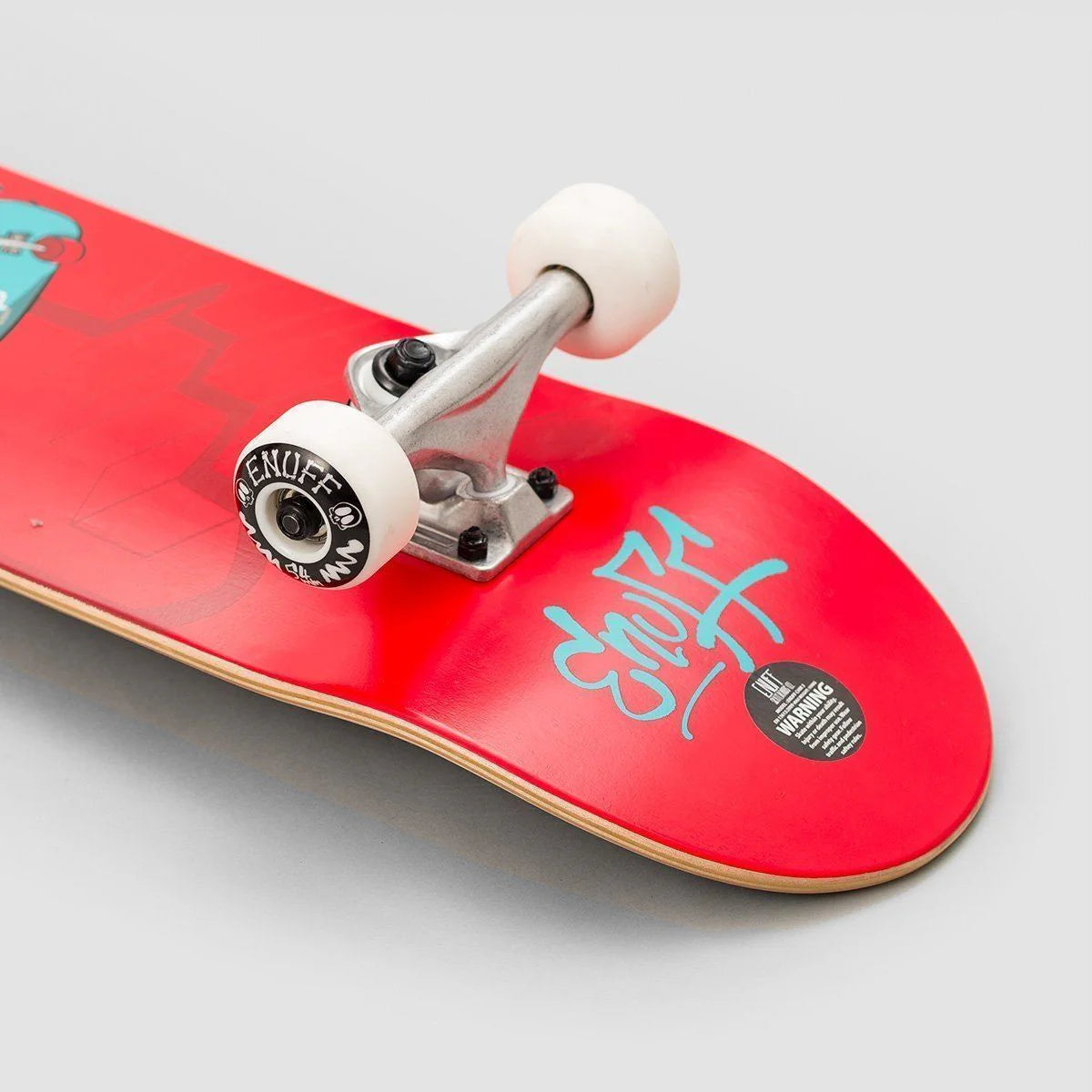 ENUFF SKULLY SKATEBOARD RED - 7.25”