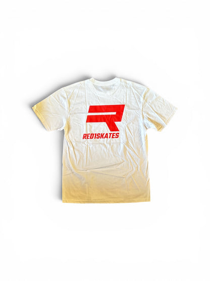 Red 1 Skates We Are All Human Here T-shirt